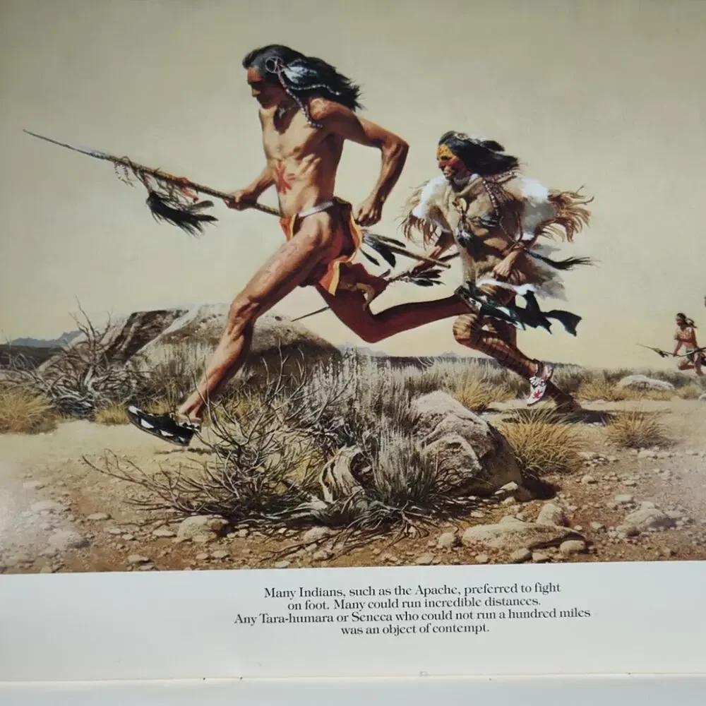 Frank McCarthy & Louis L'Amour Calendar 1982 with L'Amour's West Map
